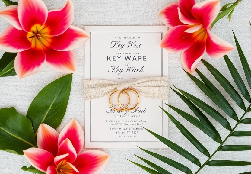 Wedding details flat lay